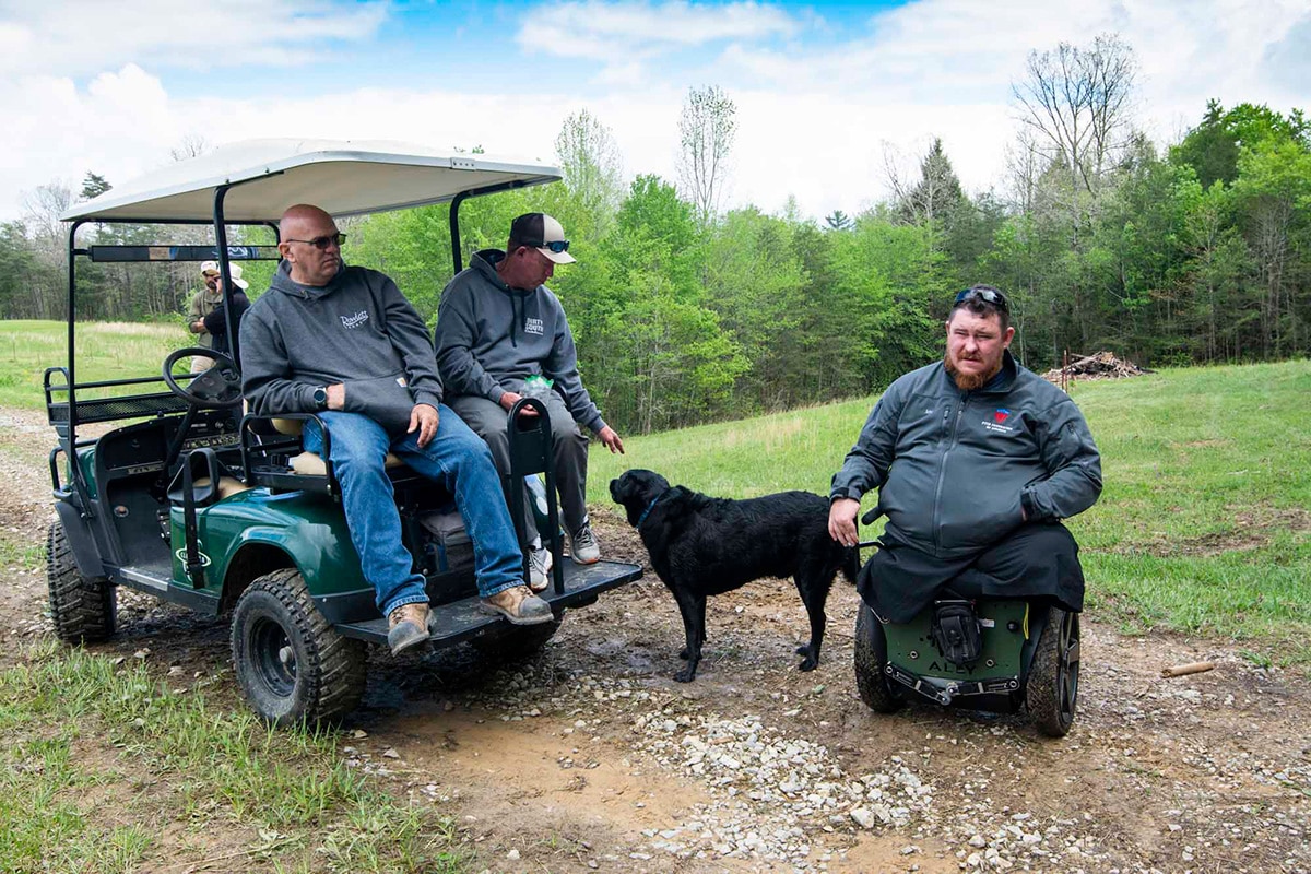 Veterans at a Warrior Getaway