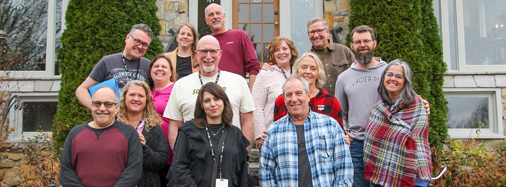 Smiling couples attending Marriage Getaway