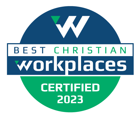 BCW 2023 Certified Badge WEB COLOR Best Christian Workplaces Certified 2023